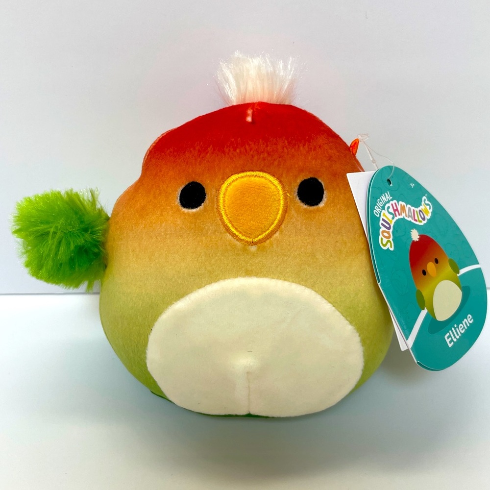 NEW 5" Elliene the Parrot Squishmallow! NWT